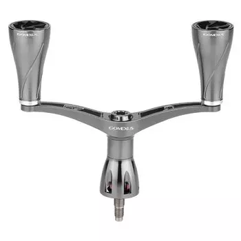 Gomexus Ручка катушки CY82, совместимая с катушкой Shimano Spinning, двойная ручка Stella Naski Twin Power, замена 82 мм