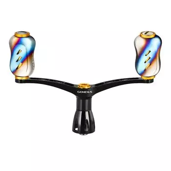 Gomexus Ручка катушки CY98, совместимая катушка Daiwa Spinning Reel, двойная ручка, есть в наличии, замена Gekkabijin 98 мм