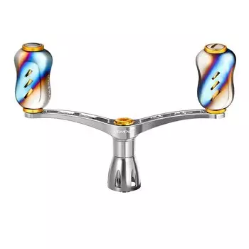 Gomexus Ручка катушки CY98, совместимая катушка Daiwa Spinning Reel, двойная ручка, есть в наличии, замена Gekkabijin 98 мм