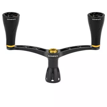 Gomexus Ручка катушки CY98, совместимая с катушкой Daiwa Spinning Reel, двойная ручка Moonlight Beauty, сменная 98 мм