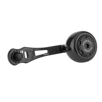 Gomexus Ручка катушки из кованого карбона CL75, совместимая с катушкой Shimano Bait, одинарная ручка, катушка Ocean Conquest Barchetta Force Master Double Axis, 75 мм