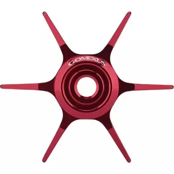 Gomexus Star Drag for Abu Garcia Reel Made of Aluminum Alloy Compatible with AbuGarcia Bait Reel Star Drag Easy to Hook 6 Arms for Use Ultra-Light