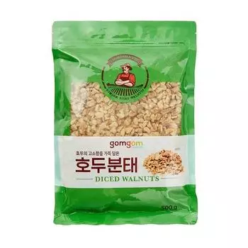 Gomgom walnut powder, 500g, 1 piece, Korean nuts