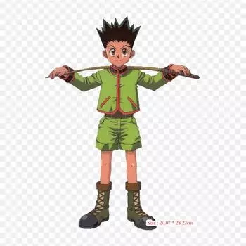 Gon Freecss Hisoka патч теплопередающая наклейка на одежду термочувствительные нашивки для одежды термочувствительные топы