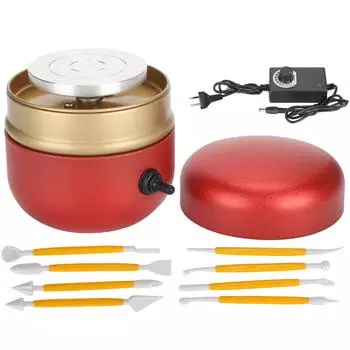 Гончарный круг Мини электрическая гончарная керамическая машина Детский ручной инструмент для самостоятельной работы