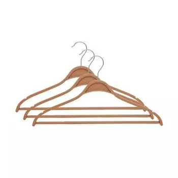 Гондола, 3 шт., деревянная вешалка для одежды