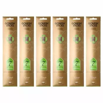 GONESH Classic 20 incense set of 6 No.7 sticks,