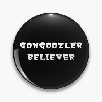 Gongoozler Believer белая мягкая пуговица, значок на булавке, милый металлический значок для одежды, шляпный воротник, женская брошь, декор, модная булавка на лацкан, забавный любовник