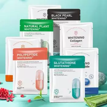 GONGPEI Отбеливающая маска для лица с эрготионеиновым полипептидом, одна упаковка, 25 мл 01