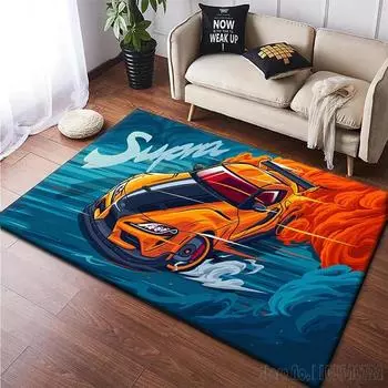 Гонки скорость 95 и страсть мультфильм ковер ковры 120x160 см Декор для гостиной детской спальни дивана ванной комнаты детский напольный коврик A 40x60cm