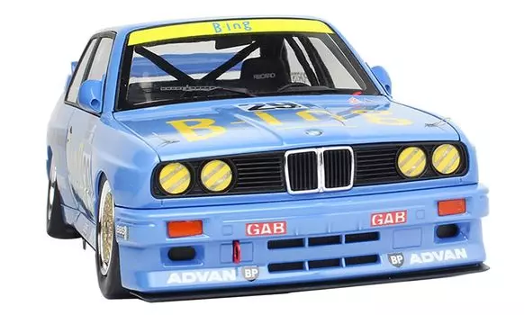 Гоночная серия BMW M3 E30 1990 Inter TEC Class Winner на Fuji Speedway Пластиковая модель PN24019 Platz/NuNu 1/24 Gr.A