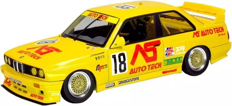 Гоночная серия BMW M3 E30 Группа A 1991 Autotech Пластиковая модель PN24014 Platz/NuNu 1/24