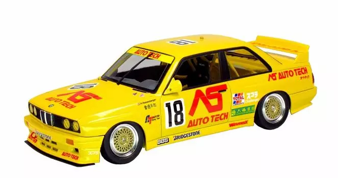 Гоночная серия BMW M3 E30 Группа A 1991 Autotech Пластиковая модель PN24014 Platz/NuNu 1/24