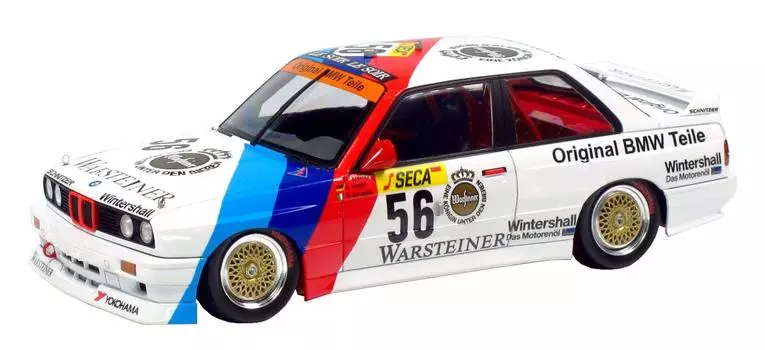 Гоночная серия BMW M3 Group A 1988 Spa 24 Hour Race Winner Пластиковая модель PN24017 Platz/NUNU 1/24