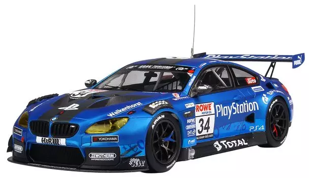 Гоночная серия BMW M6 GT3 2020 Nurburgring Endurance Series Победитель PS Пластиковая модель PN24027 Platz/NuNu 1/24