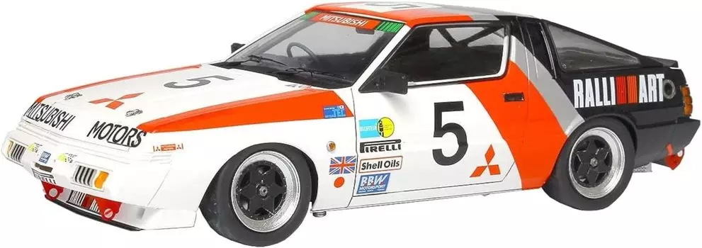 Гоночная серия Mitsubishi Stallion 1985 Inter TEC в Fuji Speedway Пластиковая модель PN24031 Platz/NuNu 1/24 Gr.A