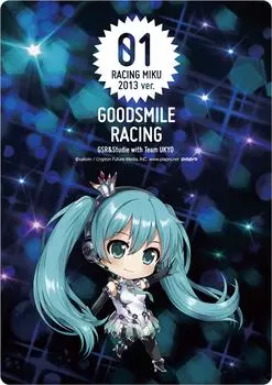 Гоночный Мику 2013ver. Коврик для мыши