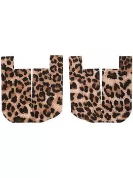 GONTEX Sole Sticker 4 GTCT020ALP Леопардовый принт Ширина 18 см x Длина 20 см Разрезная лента для поддержки свода стопы коричневый