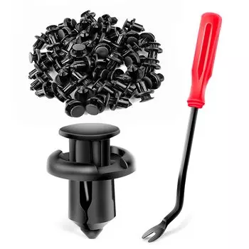 GOOACC GRC-33 240 100PCS Clips 10mm + Fastener Remover GRC-45