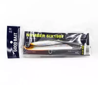 Good Bait Number Six 198F 198mm 71 grams Floating Lure Small Bait (0673)