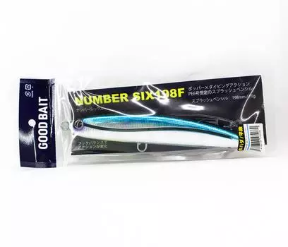 Good Bait Number Six 198F 198mm 71 grams Floating Lure Pilot Blue (0680)