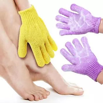 Good Bath men Креативная мода Candy Цветные чистые аксессуары Полотенце Перчатки Перчатки для ванной Полотенце для ванной Домашний уют Растирание для женщин и детей Растирание Полотенце синий