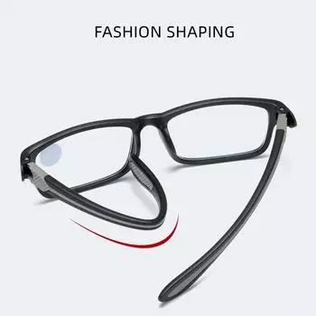 Good Color Bicolor Frame Unisex Redading Glasses Anti-Blue Light Sports Presbyopic Glasses Personality Glasses +100 разноцветный