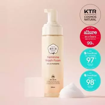 Good Feeling Jeju Clean Water Feminine Cleanser Foam 200 мл / 10 очищающих салфеток, 2 вида, выберите 1, корейская женская продукция 10 Good Feeling Feminine Cleanliness Tissues