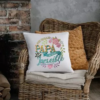 Good Job Dad I m Out Lnereille Print Pillow Case Sofa Cushion Cover White Square Pillowcase One of The Perfect Father s Day Gift M