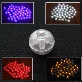 Good Lights 5 шт./лот лампы рождественские украшения шары вечеринка светодиодные шары мини круглые 1pcs зелёный