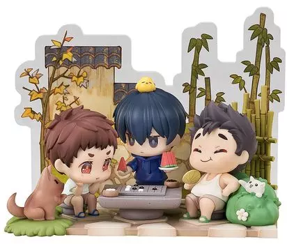 Good Smile Arts Shanghai Tomb Robber Note У Я Чжан Цилин Ван Сюэцзы Амемура Шушу Пластиковая акриловая роспись Полная фигурка & & Ver. Немасштабируемый и