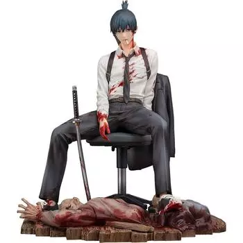 Good Smile Company Человек-бензопила Аки Хаякава масштаб 17 пластиковая покрашенная готовая фигурка