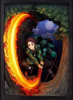 GOOD SMILE COMPANY Demon Kimetsu no Yaiba Kamado Tanjiro Hinokami Kagura Enbu Полностью раскрашенная пластиковая фигурка Slayer: Немасштабируемый