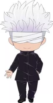 Good Smile Company Нендороид Сатору Годзё Дзюдзюцу Кайсен Фильм 0Ver. Немасштабная подвижная фигура, окрашенная в АБС и ПВХ