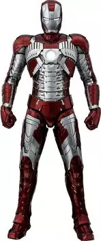 Good Smile Company SMILE Marvel Studios The Infinity Saga DLX Iron Man Mark 5 Железный человек Марк масштабная металлическая окрашенная подвижная фигурка (ХОРОШАЯ КОМПАНИЯ) [DLX5]