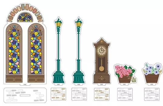 Good Smile Company SMILE Nendoroid More Акриловый декоративный стенд Cafe (ХОРОШАЯ КОМПАНИЯ)