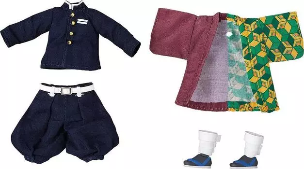 Good Smile Company SMILE Нендороидная кукла Demon Kimetsu no Yaiba Комплект одежды Гию Томиока (ХОРОШАЯ КОМПАНИЯ) убийца