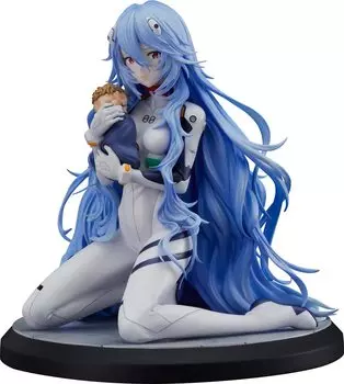 Good Smile Company SMILE Rebuild of Evangelion Rei Ayanami Long Hair масштабная пластиковая окрашенная готовая фигурка (ХОРОШАЯ КОМПАНИЯ) Вер. 1/7