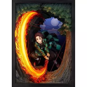 GOOD SMILE COMPANY Убийца демонов: Кимэцу но Яиба Камадо Танджиро Хиноками Кагура Энбу Полная фигурка, окрашенная в пластик, без масштаба