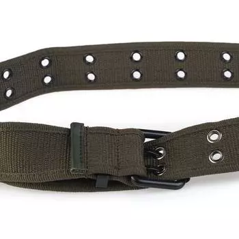 Хороший унисекс популярный пояс для женщин, холщовый мужской ремень, горячая распродажа, дышащий, повседневный, прочный, высокое качество, 1 шт., двойное отверстие серый