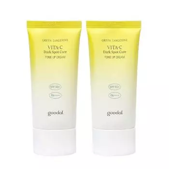 Goodal Green Tangerine Vita C Blemish Tone Up Cream 50 мл, 2 упаковки