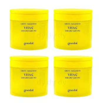 Goodal Green Tangerine Vita C Тонер-пады 70р, 70 шт, 4 шт