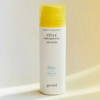 Goodal Green Tangerine VitaC Солнцезащитная сыворотка для ухода за темными пятнами 50 мл (SPF50 +) 1 PCS