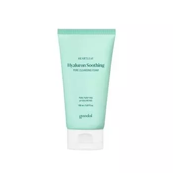 Goodal Heartleaf Hyaluron Успокаивающая пенка для очищения пор 150 мл
