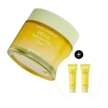 Goodal Крем для ухода за темными пятнами Green Tangerine Vita-C 75 мл + 10 мл x2 Подарочный набор