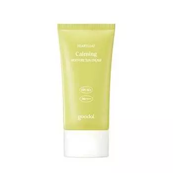 [GOODAL] Успокаивающий увлажняющий солнцезащитный крем Heartleaf SPF50+ PA++++ 50 мл