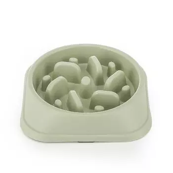 GOODCHI Dog Eating Prevention Dog Pet Food Food Unique Concave and Convex Slow Food Bowl for Health Pet Suitable for Medium and Small Tableware, Bowl,