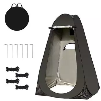 GOODCHI Пеленальный душ Simple Disaster Privacy Single 1 3 120 120 Сумка для хранения в комплекте Палатка, палатка, туалет, легкая, водонепроницаемая, складная, выдвижная