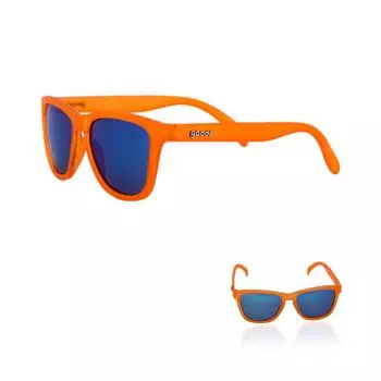 Goodr OG orange sunglasses,