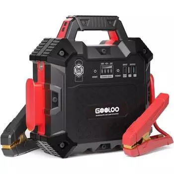 GOOLOO 6750A Jump Starter GT-Truck, Стартер для тяжелых автомобилей (для дизельных и полностью газовых двигателей объемом до 16 л), Литиевая коробка для прыжков GT-TRUCK